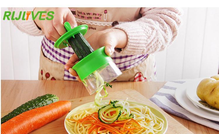 BowLift | Magic Hand Held Spiralizer
