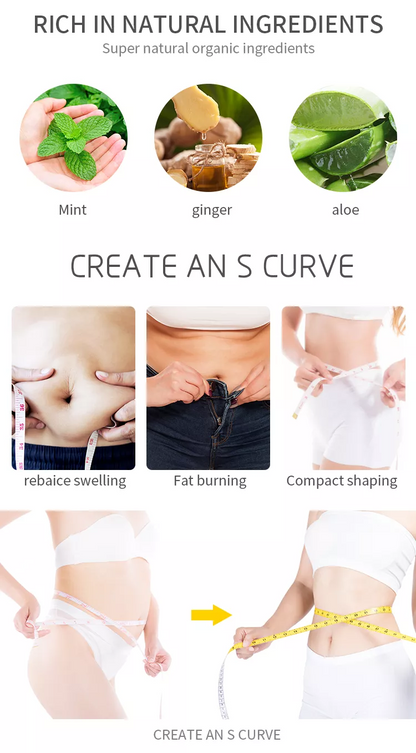 Skanto | Ultimate Shape Cream – increases fat burning – reduces cellulite – 500 ml – wall clock
