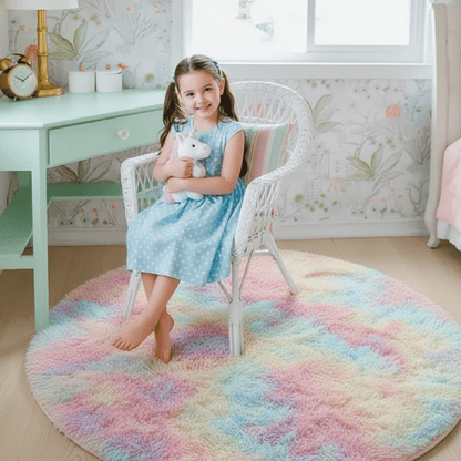Skanto | Plush, Fluffy Rug for Cozy Living Room and Bedroom