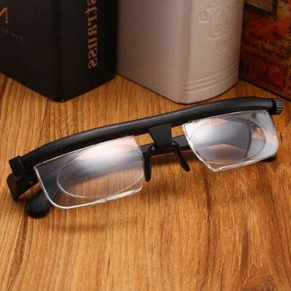 Adjustable focus glasses for near and far | Bowlift
