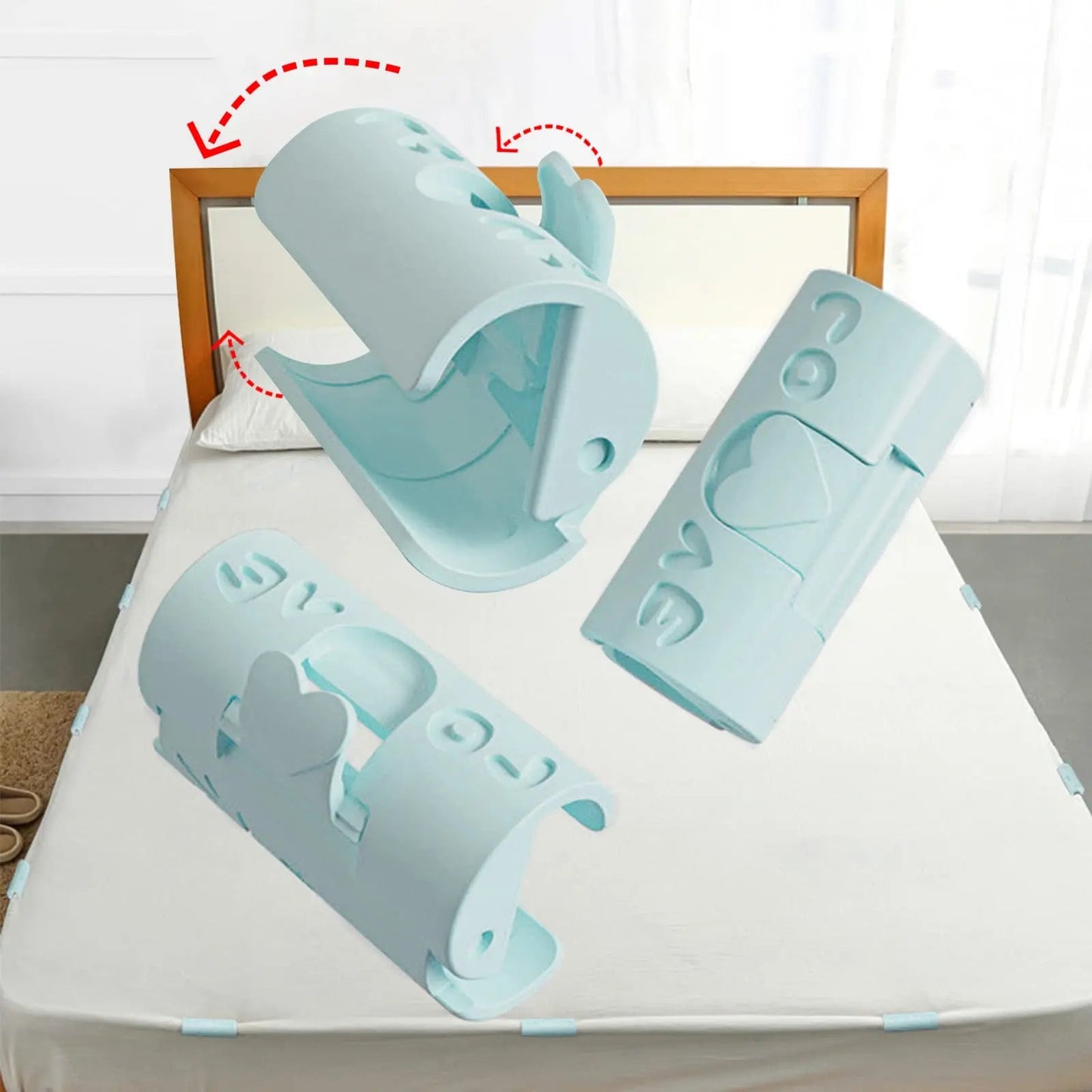 BowLift | Adjustable sheet holder – Never again slipping bed linen