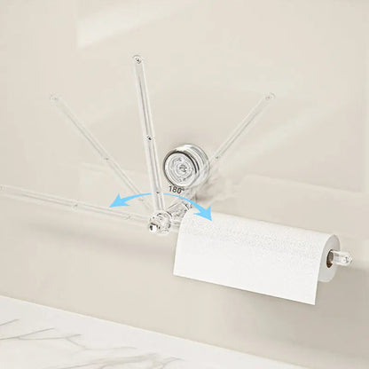 BowLift | Kitchen roll holder with vacuum suction cup – Drill-free & reusable