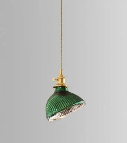 Creative Vintage Glass Pendant Lamps – Retro Ceiling Light in Industrial Design | Karnz