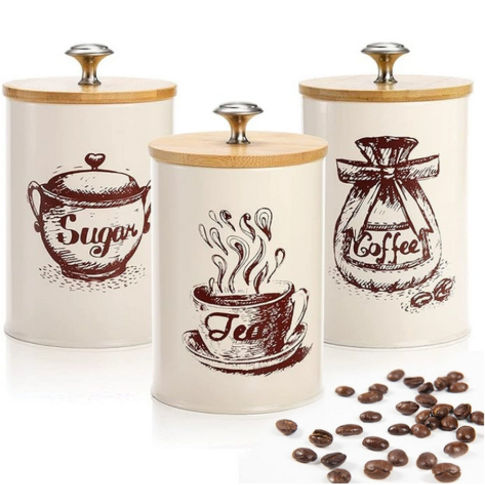 Skanto | Iron Airtight Storage Container | 3 pc Set