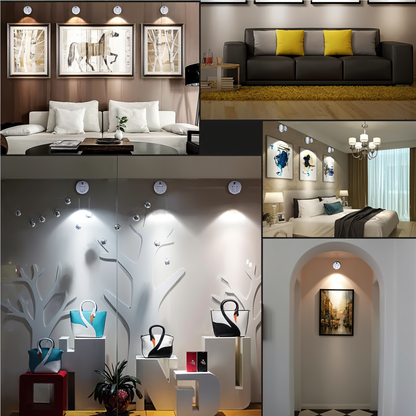 Skanto | VividBeam | Mini Dimmable LED Spotlight | Wireless Accent Lighting for Home and Office