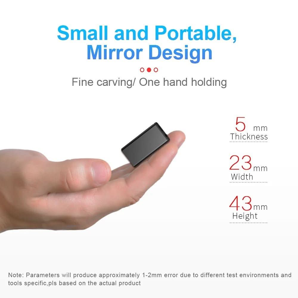 BowLift | Ultra-light Dictaphone with Voice Activation & 32 GB Storage