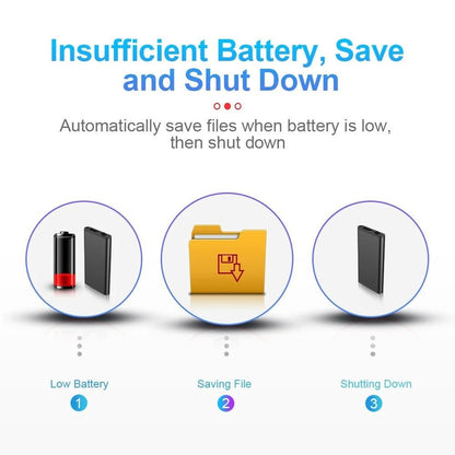 BowLift | Ultra-light Dictaphone with Voice Activation & 32 GB Storage