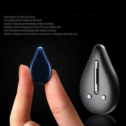 Skanto | Keychain Voice Recorder – 100-Hour Memory, Portable & Discreet