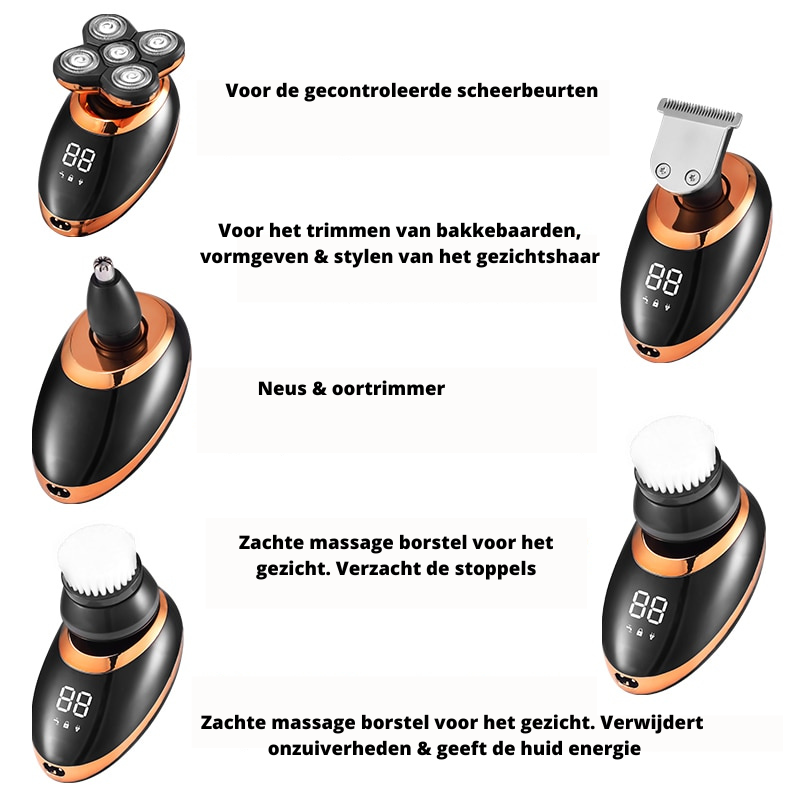 Powerful cordless trimmer for men Skanto