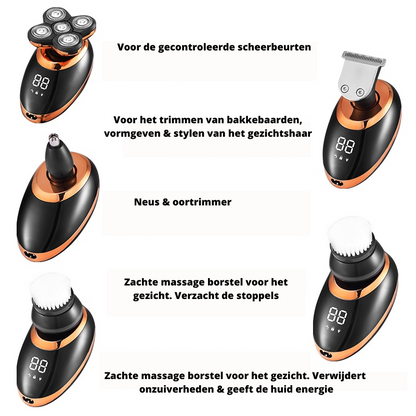 Powerful cordless trimmer for men Skanto
