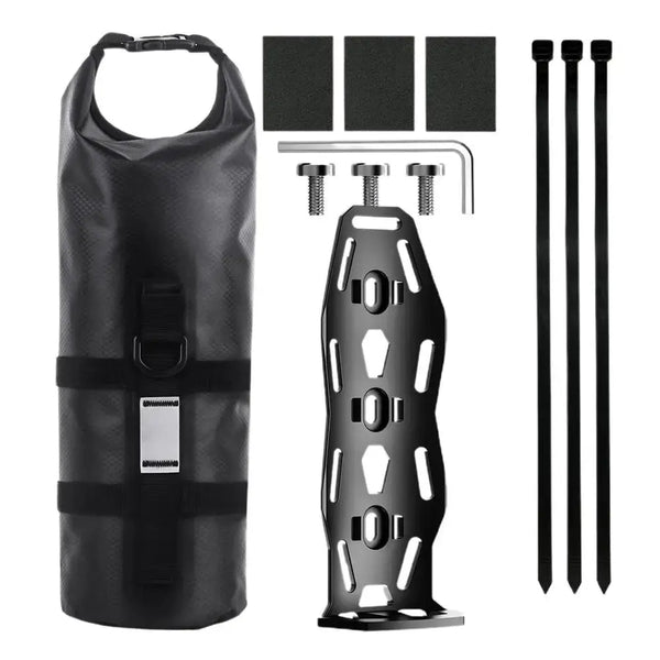 Skanto | Waterproof Fork Bike Bags – 5-7L Pannier Set for Long Rides & Bikepacking