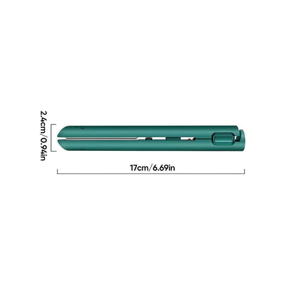 Mini curling iron with dual purpose