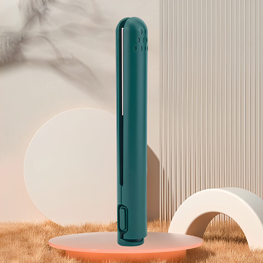 Mini curling iron with dual purpose