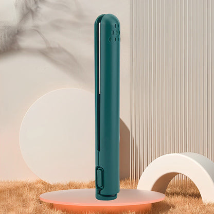 Mini curling iron with dual purpose