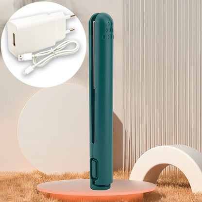 Mini curling iron with dual purpose