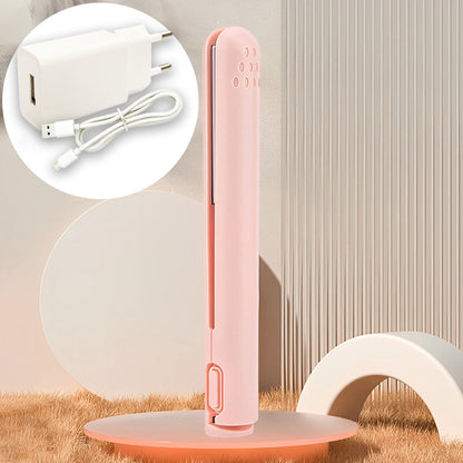 Mini curling iron with dual purpose