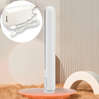 Mini curling iron with dual purpose