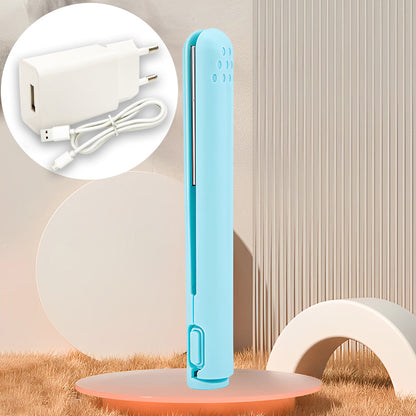 Mini curling iron with dual purpose