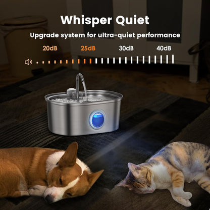 Skanto | Stainless Steel Water Fountain 3.2L
