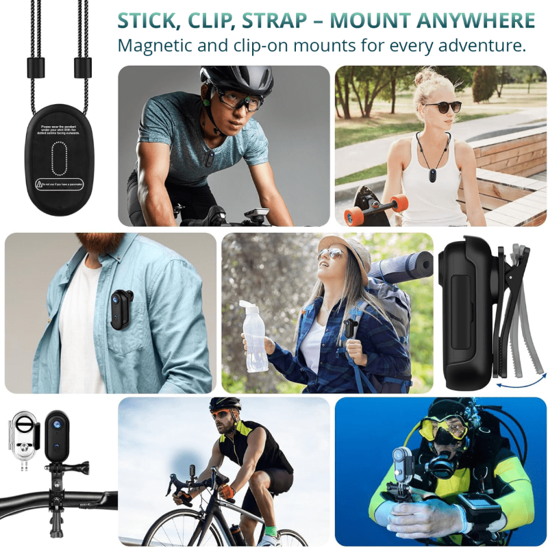 BowLift | Waterproof Action Camera Bundle with Mounts