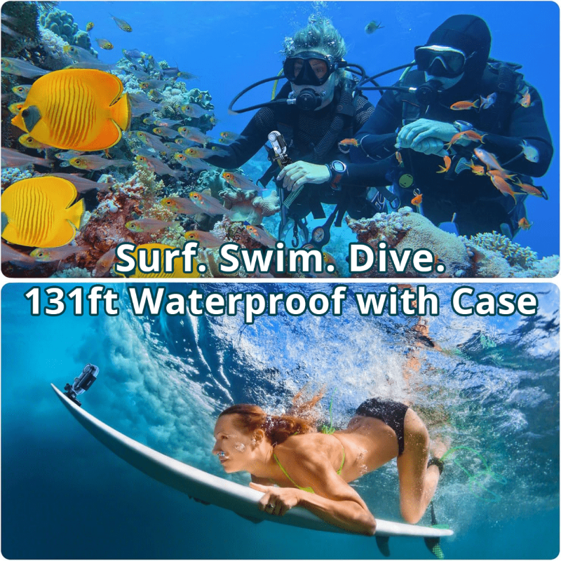 BowLift | Waterproof Action Camera Bundle with Mounts