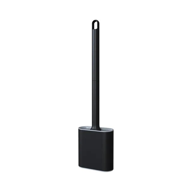 ChoreBuddy – Durable Silicone Toilet Brush Set Bowlift