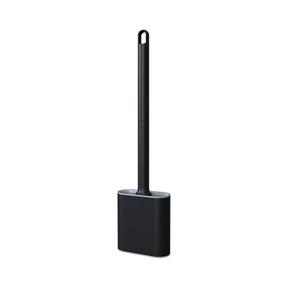 ChoreBuddy – Durable Silicone Toilet Brush Set Bowlift