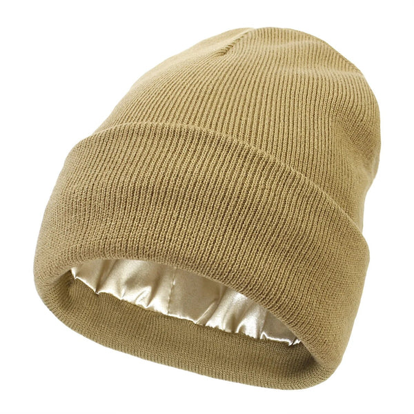 Skanto | Noor Silk Winter Hat – Warm, Hair-Protecting & Elegant