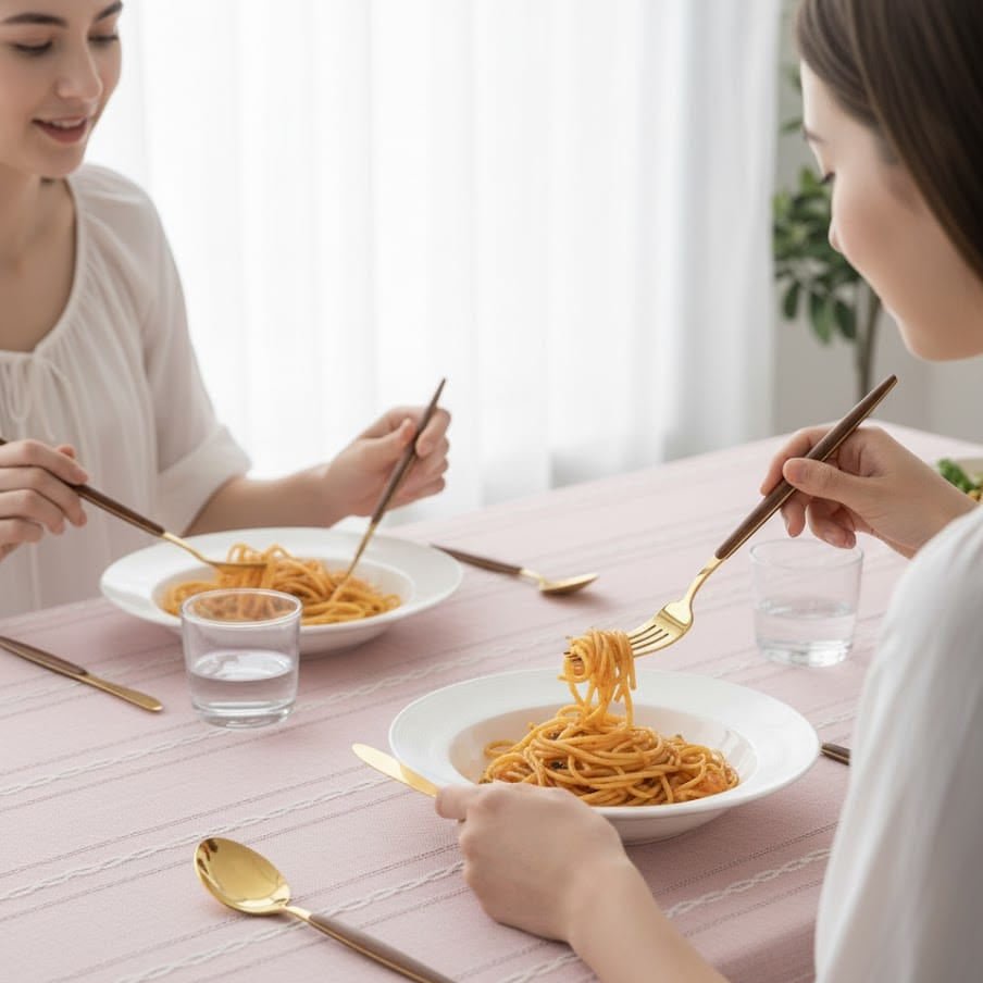 Skanto | Premium Stainless Steel Cutlery with Wood Accent