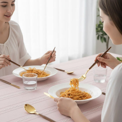 Skanto | Premium Stainless Steel Cutlery with Wood Accent