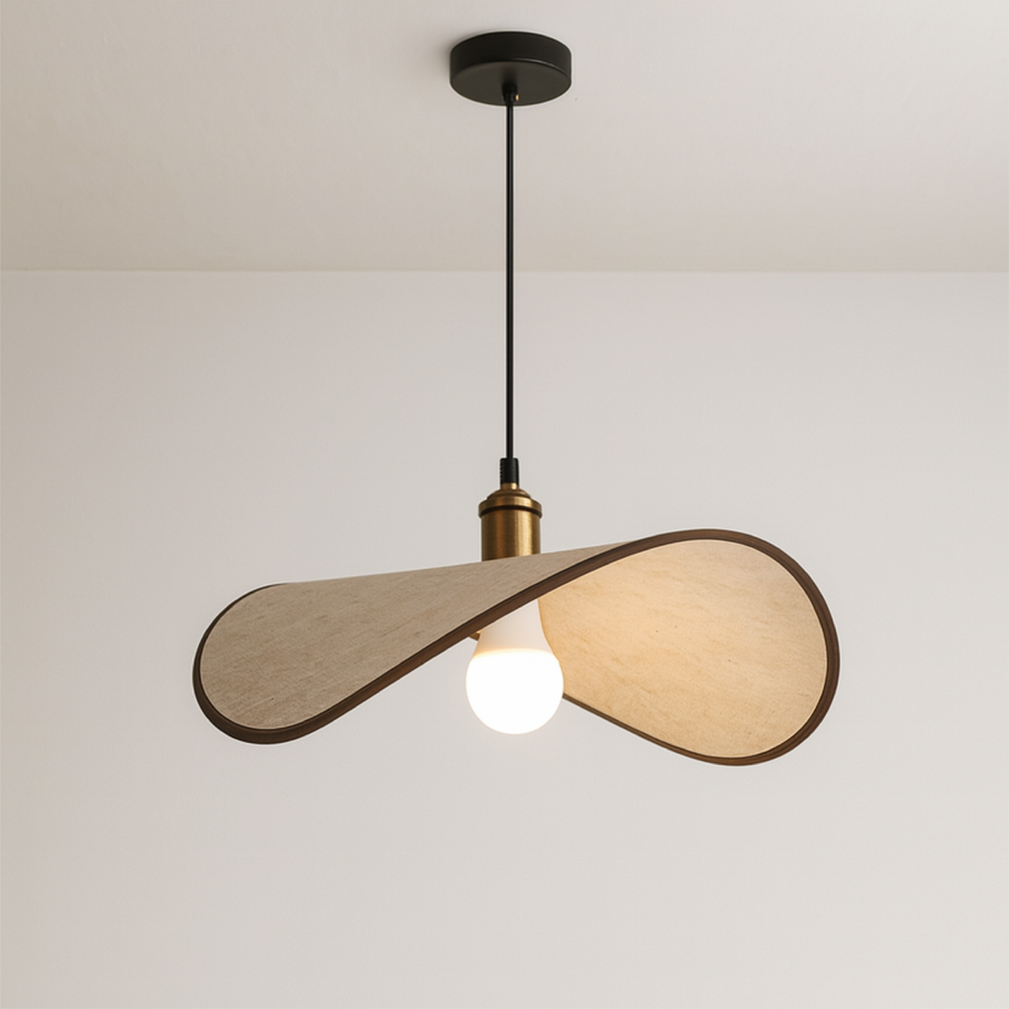 BowLift | Wabi Sabi Flower Pendant Lamp for Modern Minimalist Interiors