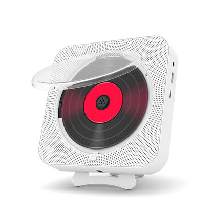 Skanto | Portable CD Player | Bluetooth, USB and FM Radio | White