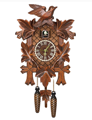 Skanto | Vogelzang Nostalgic Cuckoo Clock – Wall Clock with Authentic Sound