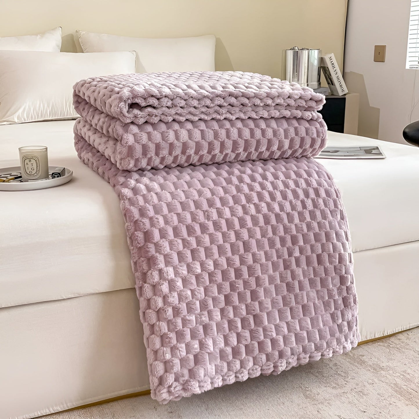 Blanket – Super soft and warm blanket for sofa and and bed