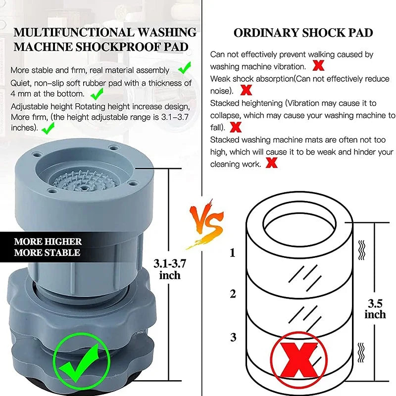 BowLift | Washing Machine Non Slip Feet