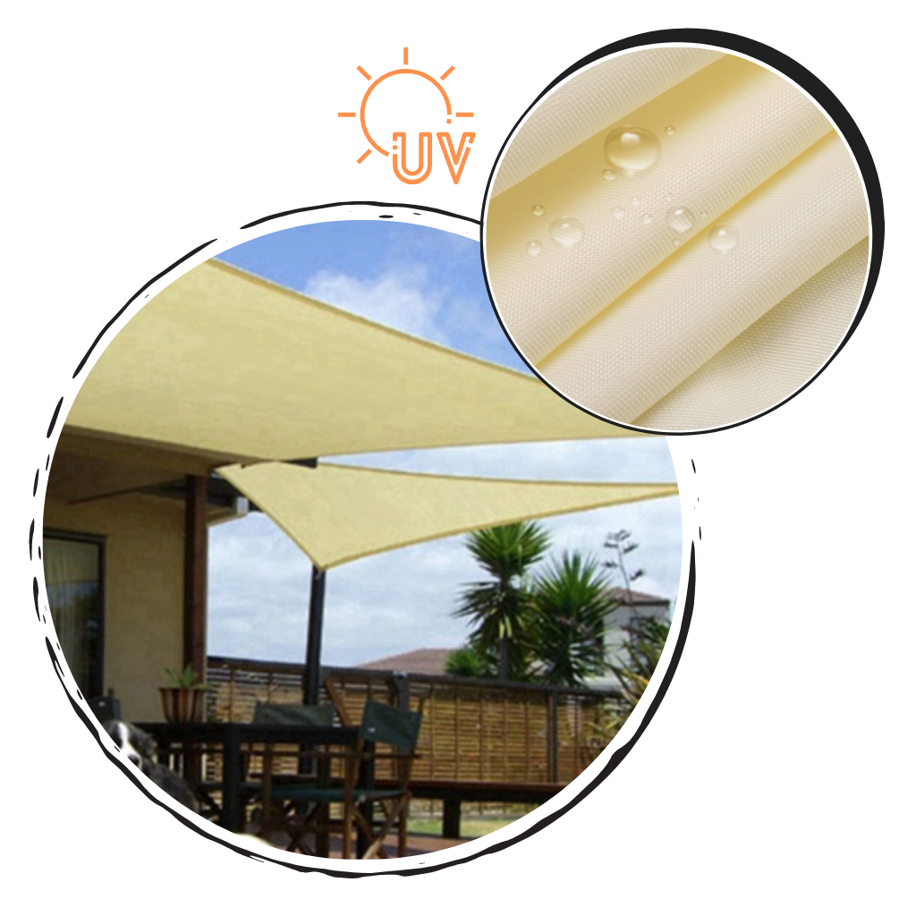 Waterproof Triangular Sun Sail