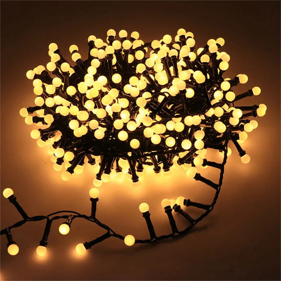 Round Ball LED String Lights Bowlift