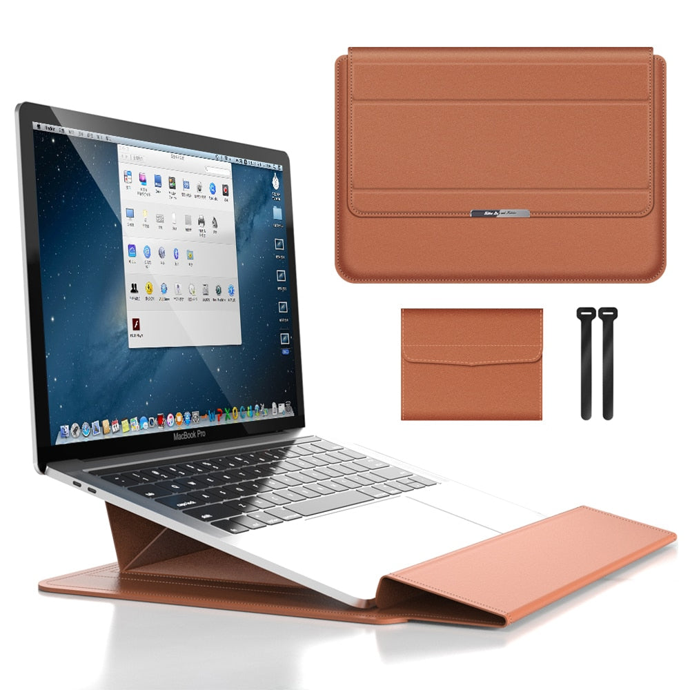 BowLift | AuraGuard Waterproof Laptop Sleeve – Shockproof, Stylish Case for 14-Inch Laptops