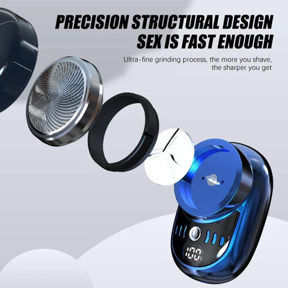 Waterproof electric mini-shaver