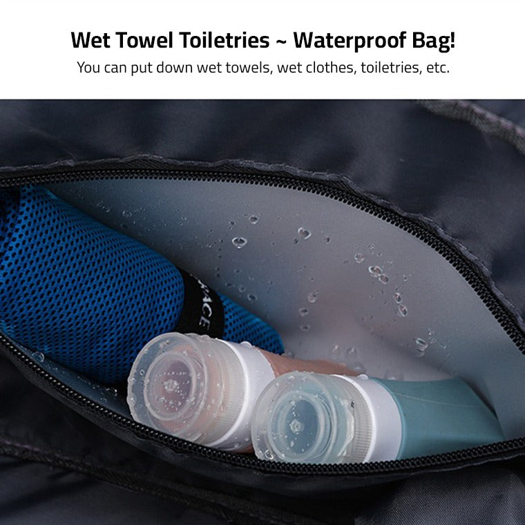 BowLift | Traventix Travel Bag with Multiple Compartments | Waterproof & Lightweight | Sports, Fitness & Weekend Bag for Men & Women