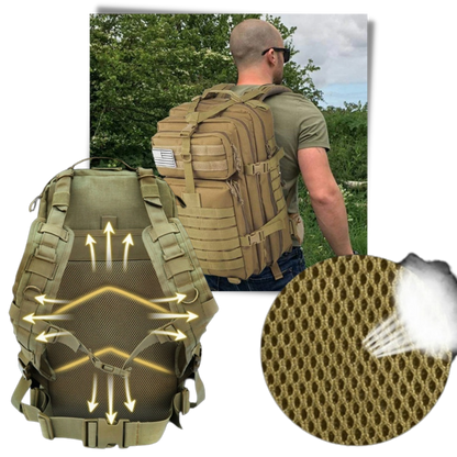 50L resistant backpack