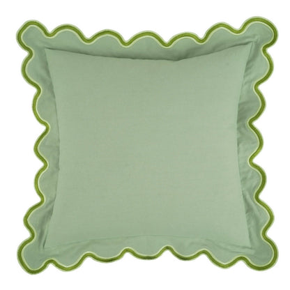 BowLift | Wave Edge Cotton Cushion Cover