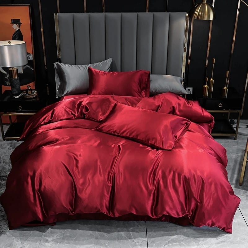 Skanto | 6 Piece Silk Duvet Set