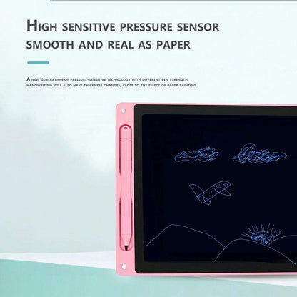 BowLift | 12-inch LCD writing tablet - erasable doodle board for kids, reusable learning notebook