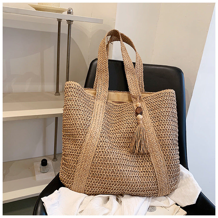 Skanto | EcoChic Handbag – Stylish Rattan Women's Bag | Sustainable Everyday Tote