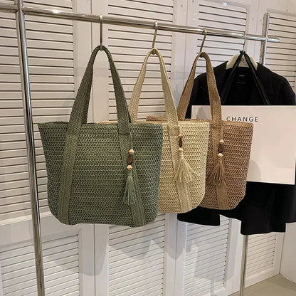 Skanto | EcoChic Handbag – Stylish Rattan Women's Bag | Sustainable Everyday Tote