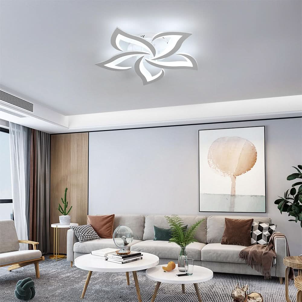 Skanto | Modern Floral LED Ceiling Lamp for Home Decor