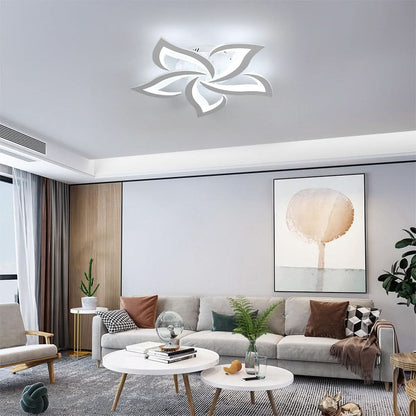 Skanto | Modern Floral LED Ceiling Lamp for Home Decor