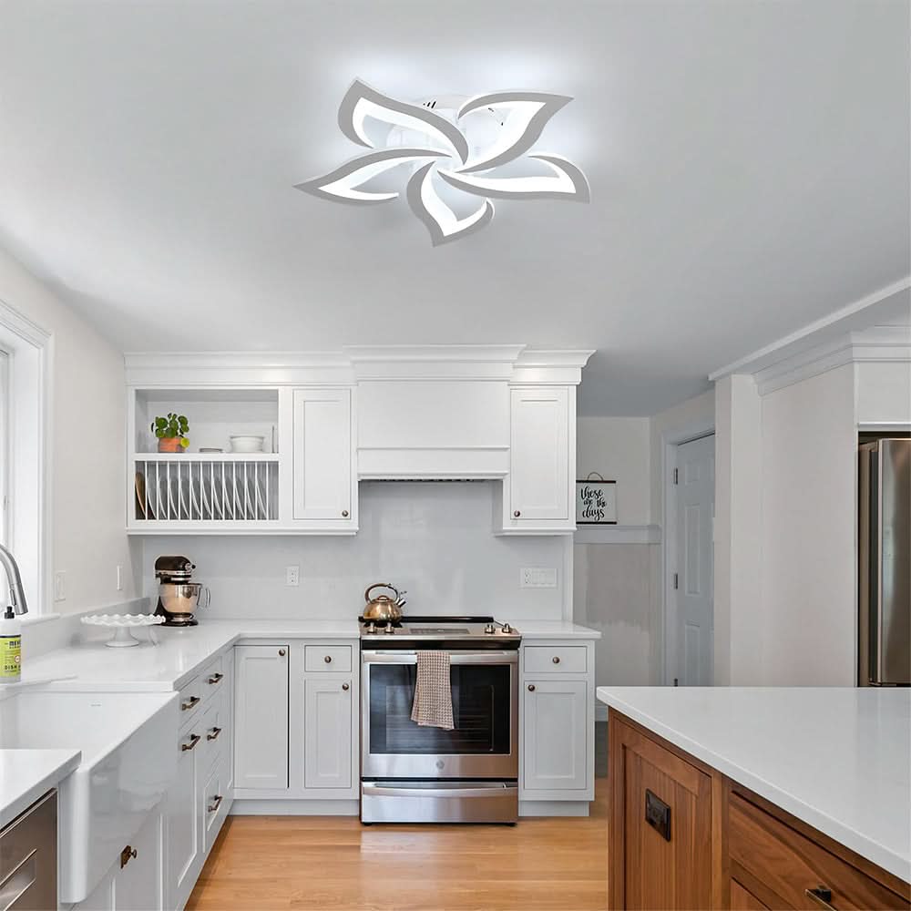Skanto | Modern Floral LED Ceiling Lamp for Home Decor