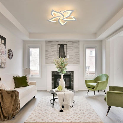 Skanto | Modern Floral LED Ceiling Lamp for Home Decor